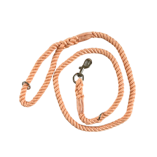 Rope Leash Peach