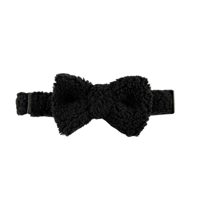 Black Cozy Bowtie